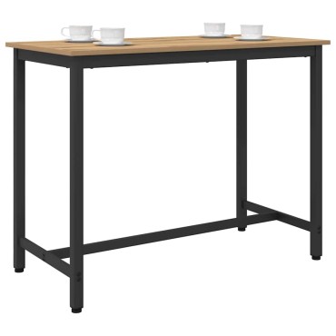 vidaXL τραπέζι Artisan Oak 100x50x76,5cm
