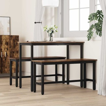 vidaXL Καθιστικό Σαλονιού 100x32,5x48,5cm