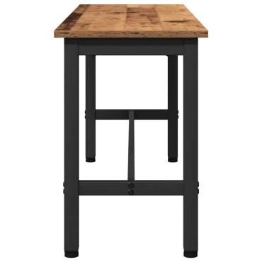 vidaXL Καθιστικό Σαλονιού Παλιό ξύλο 100x32,5x48,5cm