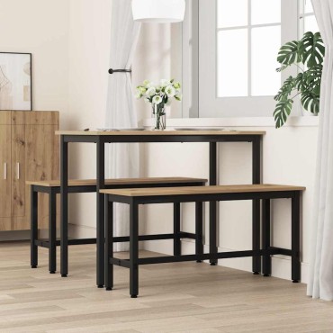 vidaXL Καθιστικό Σαλονιού 100x32,5x48,5cm