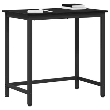 vidaXL τραπέζι Μαύρη Οξυά 100x50x76,5cm 1 τεμ.