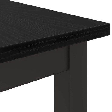 vidaXL τραπέζι Μαύρη Οξυά 100x50x76,5cm 1 τεμ.