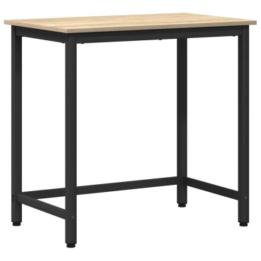 vidaXL τραπέζι Δρύς Sonoma 100x50x76,5cm 1 τεμ.