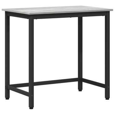 vidaXL τραπέζι Γκρίζο Σονομα 100x50x76,5cm 1 τεμ.