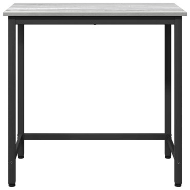 vidaXL τραπέζι Γκρίζο Σονομα 100x50x76,5cm 1 τεμ.