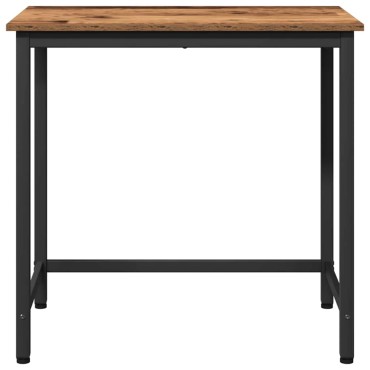 vidaXL τραπέζι Παλιό ξύλο 100x50x76,5cm 1 τεμ.