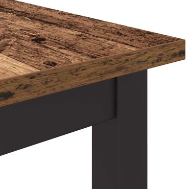 vidaXL τραπέζι Παλιό ξύλο 100x50x76,5cm 1 τεμ.