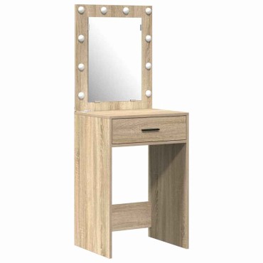 vidaXL Τραπέζι περιποίησης 3 τεμ. Καφέ 40x41x135cm