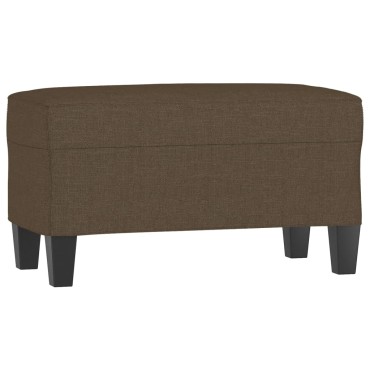 vidaXL Πάγκος Καφέ 70x35x41cm Υφασμάτινος 1 τεμ.
