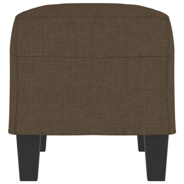 vidaXL Πάγκος Καφέ 70x35x41cm Υφασμάτινος 1 τεμ.