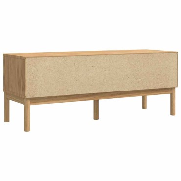 vidaXL Πάγκος Χωλ FLORO Κερωτό καφέ 115x40x45 εκ 1 τεμ.
