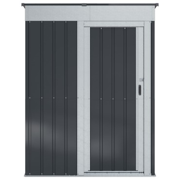 vidaXL Κηποσυνθέσεις Ανθρακί 137 x 81 x 180 εκ Μέταλλο