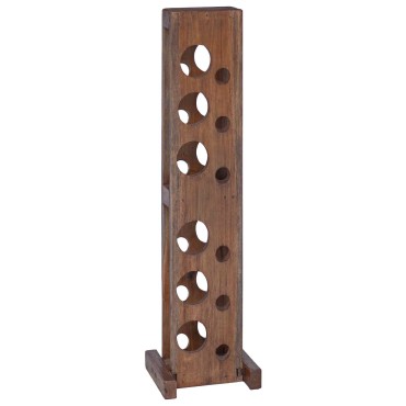 vidaXL Ράφι Καφέ 20x25x100cm Στερεό ξύλο Μαόνι 1 τεμ.