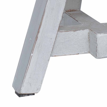 vidaXL Σκαμνί Φυσικό 22x22x24cm Ξύλο Μαόνι