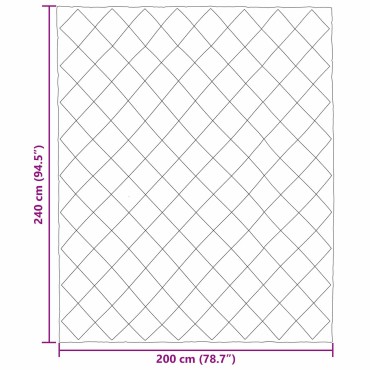 vidaXL Καλοκαιρινό Παπλωματοθήκη 240 x 200 cm Καλοκαίρι