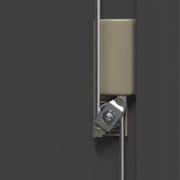vidaXL Ντουλάπι αποθήκευσης Μαύρο 90x40x90cm Ατσάλι 1 τεμ.