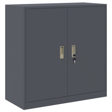 vidaXL Ντουλάπι αποθήκευσης Ανθρακί 90x40x90cm Ατσάλι 1 τεμ.