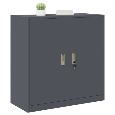 vidaXL Ντουλάπι αποθήκευσης Ανθρακί 90x40x90cm Ατσάλι 1 τεμ.