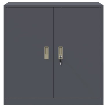vidaXL Ντουλάπι αποθήκευσης Ανθρακί 90x40x90cm Ατσάλι 1 τεμ.