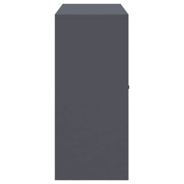 vidaXL Ντουλάπι αποθήκευσης Ανθρακί 90x40x90cm Ατσάλι 1 τεμ.