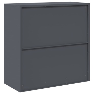 vidaXL Ντουλάπι αποθήκευσης Ανθρακί 90x40x90cm Ατσάλι 1 τεμ.