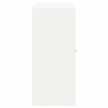 vidaXL Ντουλάπι αποθήκευσης Λευκός 90x40x90cm Ατσάλι 1 τεμ.