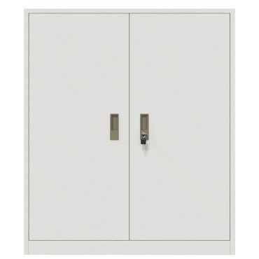 vidaXL Ντουλάπι αποθήκευσης Λευκός 90x40x105cm Ατσάλι 1 τεμ.