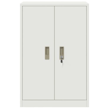 vidaXL Ντουλάπι αποθήκευσης Λευκός 60x40x90cm Ατσάλι 1 τεμ.