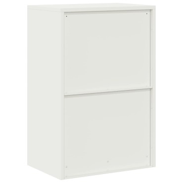 vidaXL Ντουλάπι αποθήκευσης Λευκός 60x40x90cm Ατσάλι 1 τεμ.