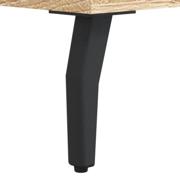 vidaXL Ντουλάπι Sonoma δρυς 69,5x34x180cm από Επεξεργασμένο Ξύλο 1 τεμ.