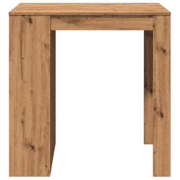 vidaXL Τραπέζι Μπαρ Αρτισιανή Δρυς 102x70x103,5cm Επεξ. Ξύλο 1 τεμ.