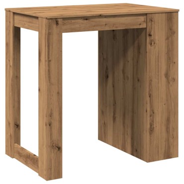 vidaXL Τραπέζι Μπαρ Αρτισιανή Δρυς 102x70x103,5cm Επεξ. Ξύλο 1 τεμ.