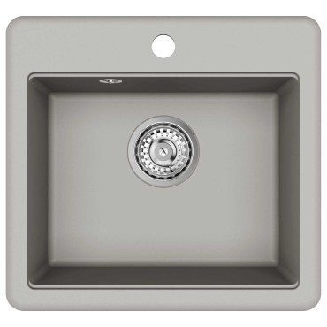 vidaXL Σιντρινο Γκρι 470 x 440 mm Γρανίτης