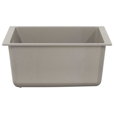 vidaXL Σιντρινο 80% Χαλαζίας και 20% Ρητίνη 370 x 460 mm Γκρι