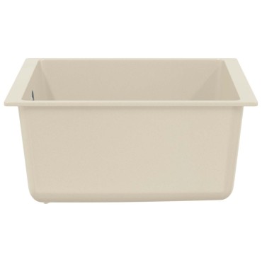 vidaXL Σιντρινο 80% Χαλαζίας και 20% Ρητίνη 430 x 460 mm Μπεζ