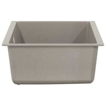 vidaXL Σιντρινο Γκρι 530 x 460 mm 80% Χαλαζίας και 20% Ρητίνη