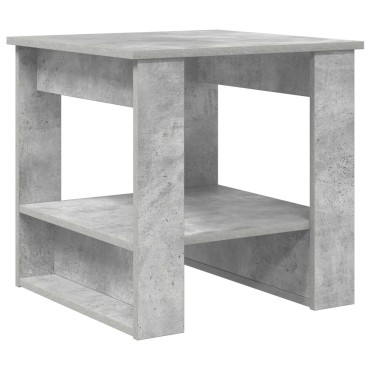 vidaXL Τραπεζάκι σαλονιού Σκυρόδεμα Γκρι 51x50x50cm 1 τεμ.