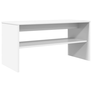 vidaXL Ντουλάπι TV 80x35x40cm Λευκό Επεξεργασμένο Ξύλο