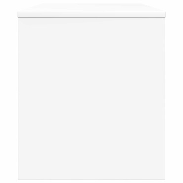 vidaXL Ντουλάπι TV 80x35x40cm Λευκό Επεξεργασμένο Ξύλο