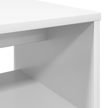 vidaXL Ντουλάπι TV 80x35x40cm Λευκό Επεξεργασμένο Ξύλο