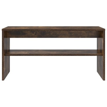 vidaXL Ντουλάπι TV 80x30x40cm Καπνιστό Δρύς Επεξεργασμένο Ξύλο