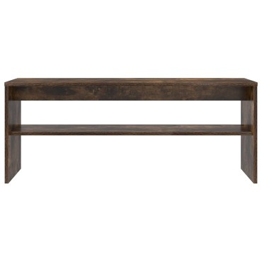 vidaXL Ντουλάπι TV 100x30x40cm Καπνιστό Δρύς Επεξεργασμένο Ξύλο