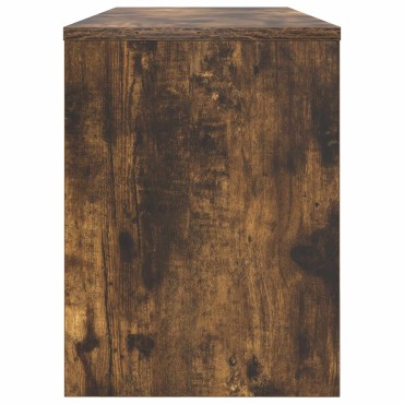 vidaXL Ντουλάπι TV 100x30x40cm Καπνιστό Δρύς Επεξεργασμένο Ξύλο