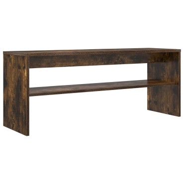 vidaXL Ντουλάπι TV 100x30x40cm Καπνιστό Δρύς Επεξεργασμένο Ξύλο
