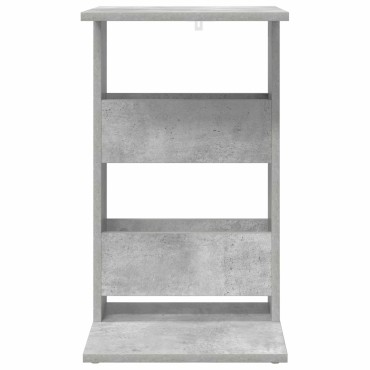 vidaXL Τραπεζάκι Πλευράς Σκυρόδεμα Γκρι 40x35x60,5 εκ 1 τεμ.