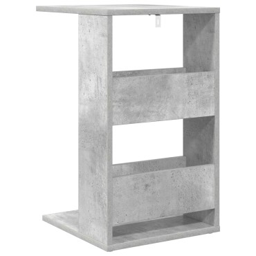 vidaXL Τραπεζάκι Πλευράς Σκυρόδεμα Γκρι 40x35x60,5 εκ 1 τεμ.
