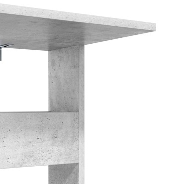vidaXL Τραπεζάκι Πλευράς Σκυρόδεμα Γκρι 40x35x60,5 εκ 1 τεμ.