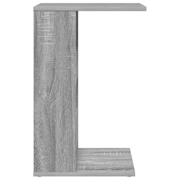 vidaXL Τραπεζάκι Πλευράς Γκρι Sonoma 40x35x60,5 εκ 1 τεμ.