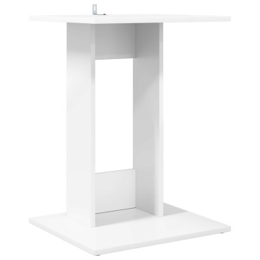 vidaXL Τραπεζάκι Πλευράς Λευκό 45x40x62,5cm Επεξεργασμένο Ξύλο 1 τεμ.