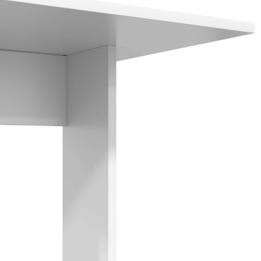 vidaXL Τραπεζάκι Πλευράς Λευκό 45x40x62,5cm Επεξεργασμένο Ξύλο 1 τεμ.